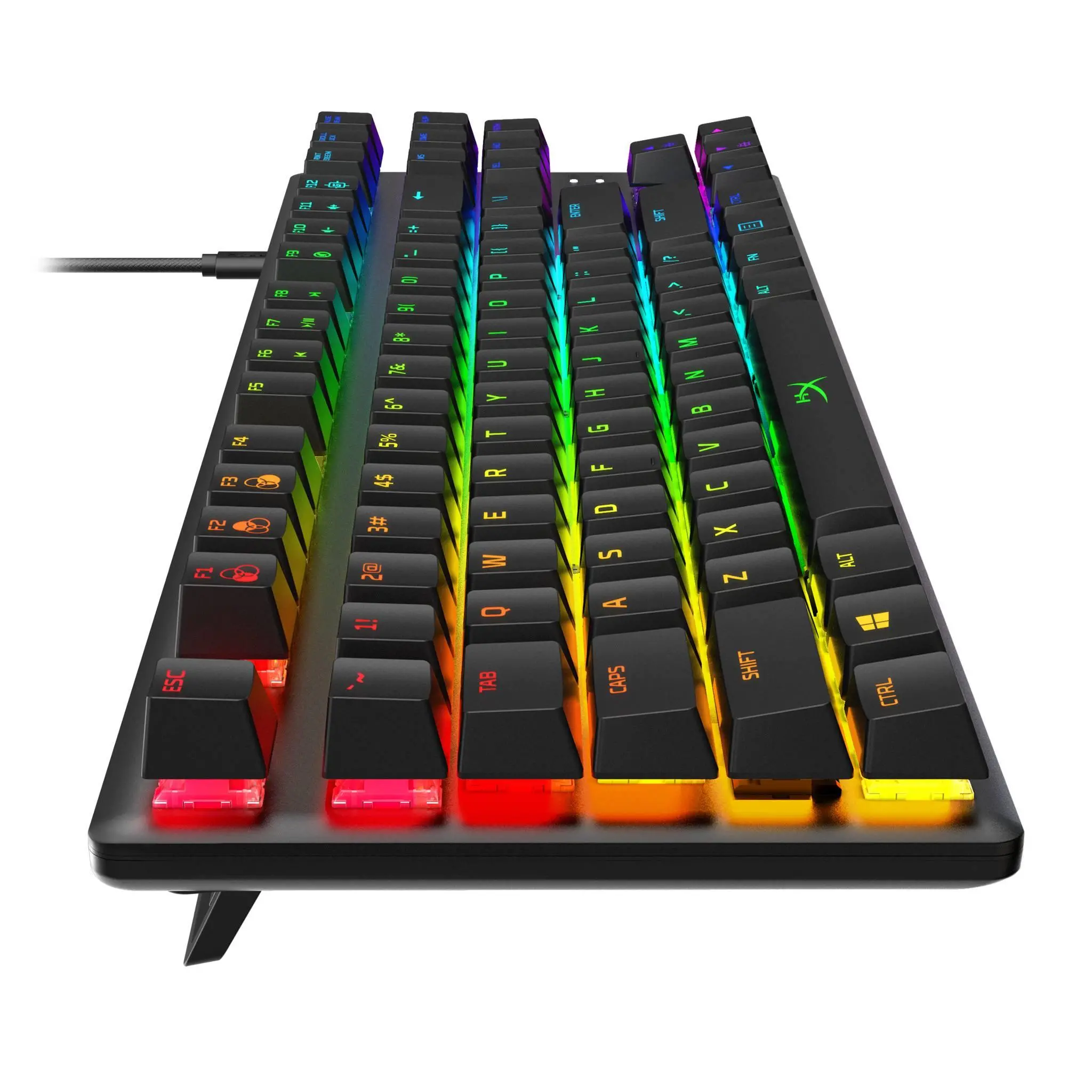 Klawiatura mechaniczna HyperX Alloy Origins Core Red Switch Czarny