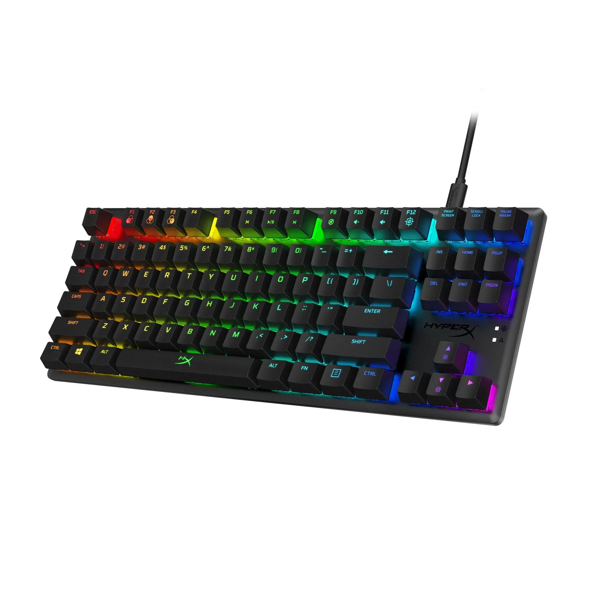 Klawiatura mechaniczna HyperX Alloy Origins Core Red Switch Czarny