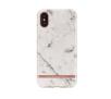 Etui Richmond & Finch White Marble - Rose Gold do iPhone Xr
