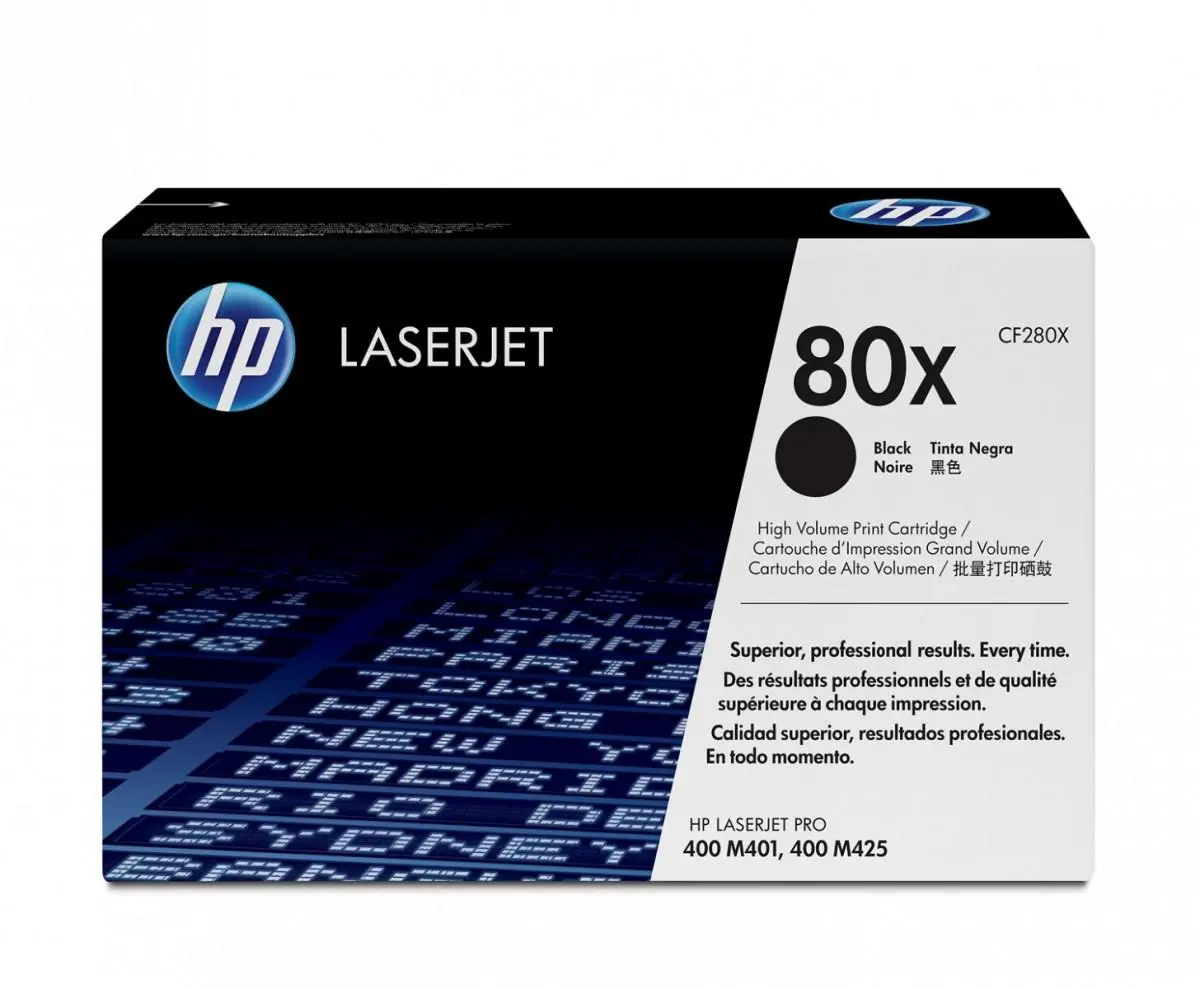 Toner HP CF280X nr 80X Czarny