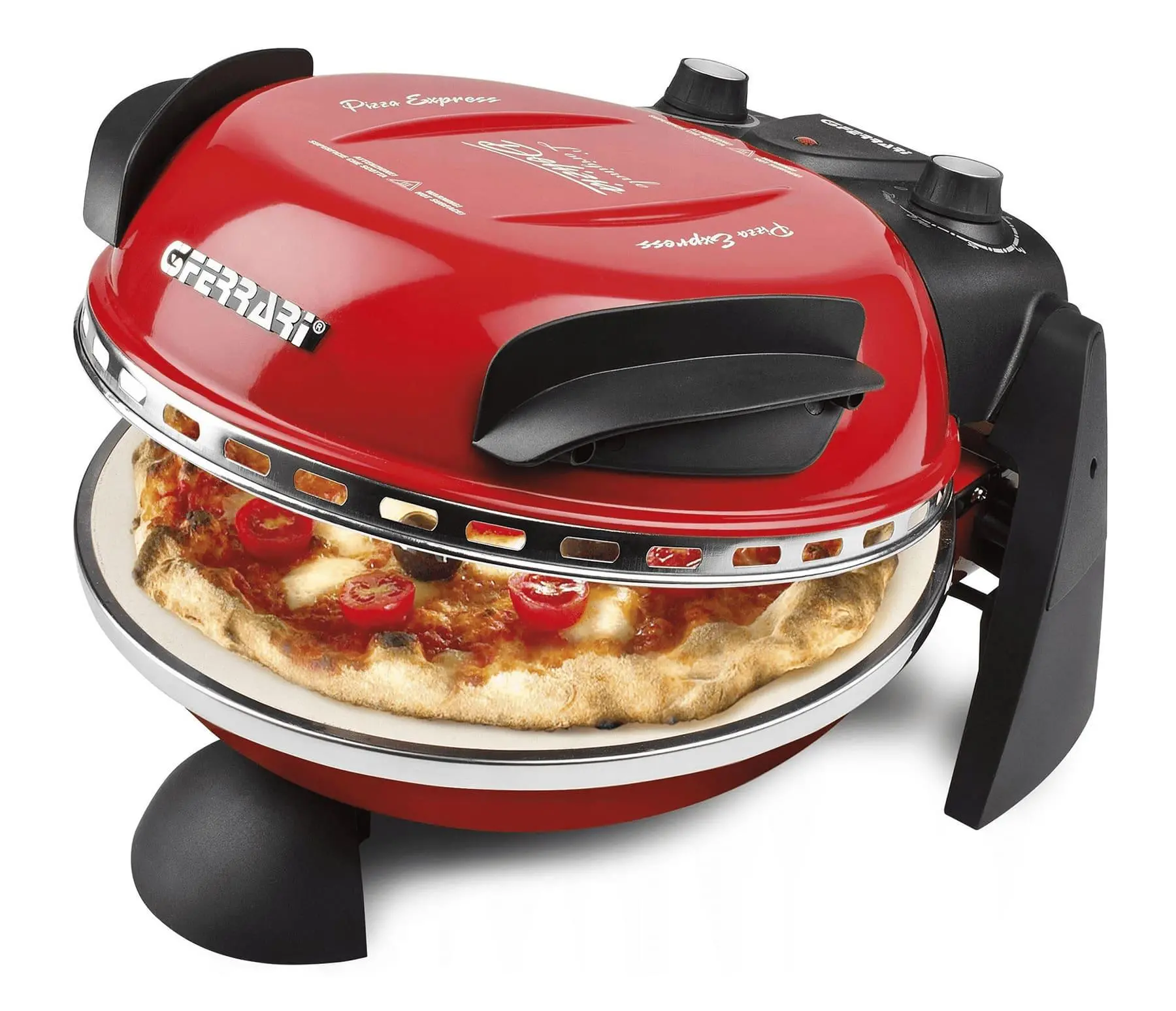 Piec do pizzy G3 Ferrari Delizia G10006 1200W Regulacja temperatury 31cm Czerwony