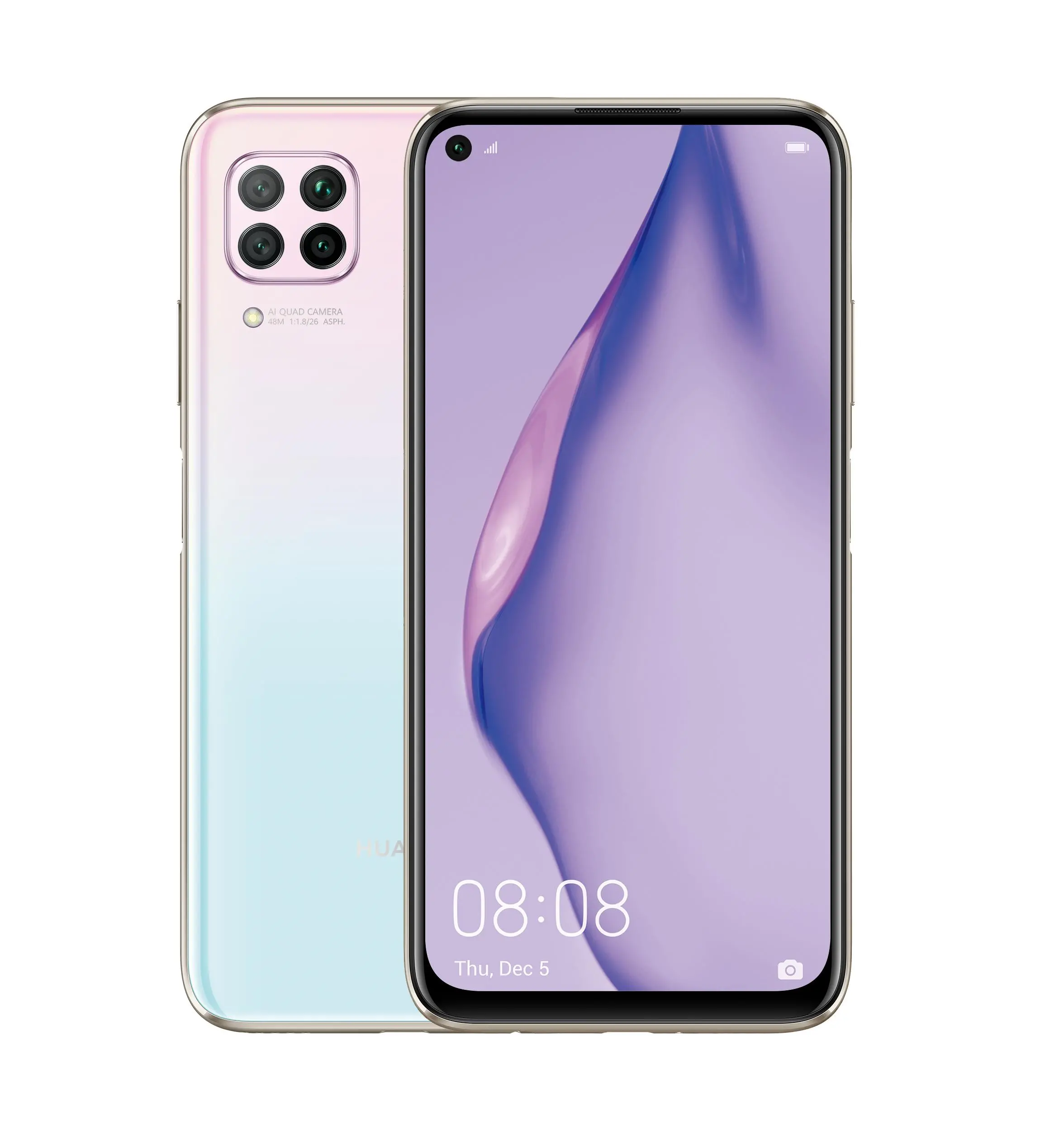 Smartfon Huawei P40 Lite  6/128GB - 6,4" - 48 Mpix - różowy
