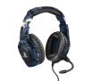Słuchawki przewodowe z mikrofonem Trust GXT 488 Forze PS4/PS5 Nauszne Niebieski