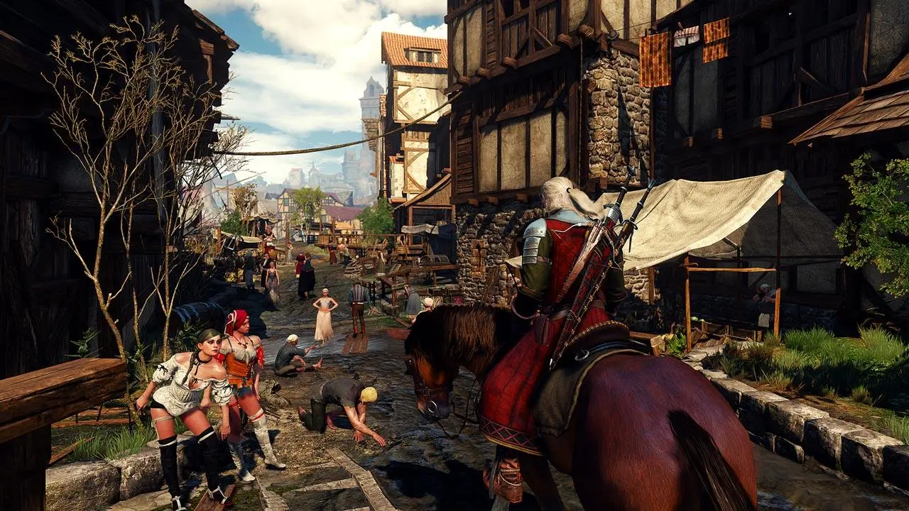 Wiedźmin 3: Dziki Gon Edycja Gry Roku Gra na PS4 (Kompatybilna z PS5)