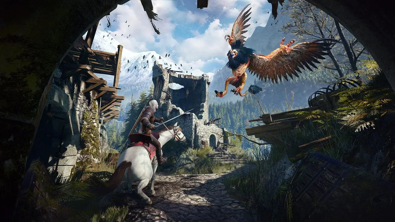 Wiedźmin 3: Dziki Gon Edycja Gry Roku Gra na PS4 (Kompatybilna z PS5)
