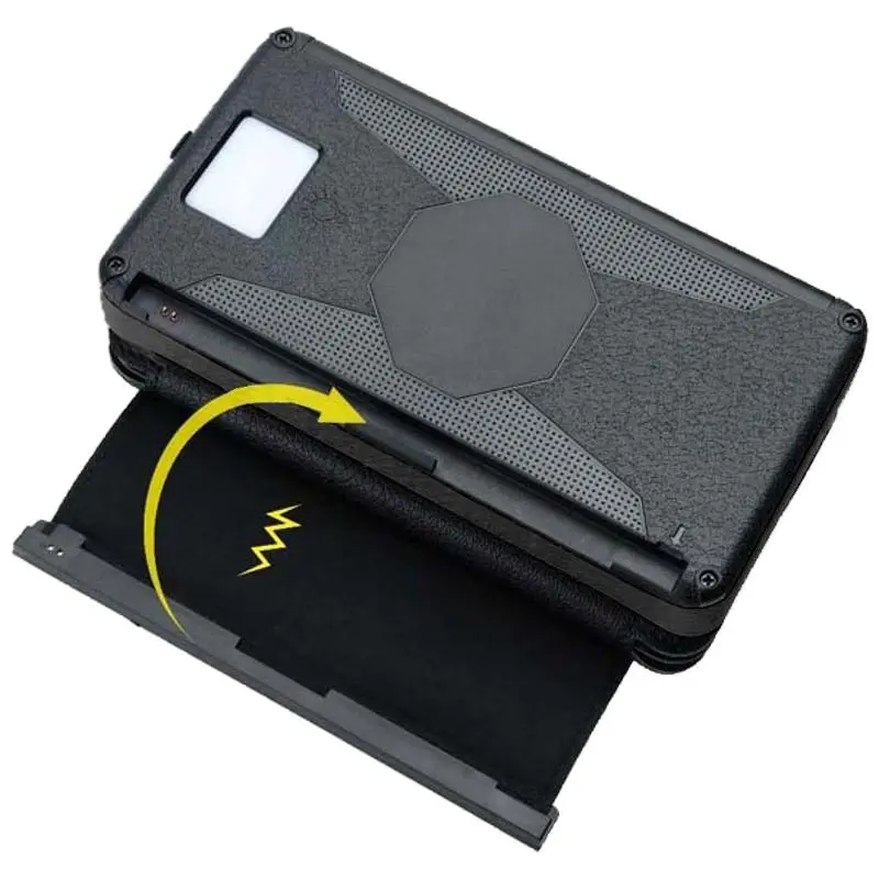 Powerbank solarny PowerNeed ES20000B 20000mAh 9W Czarny