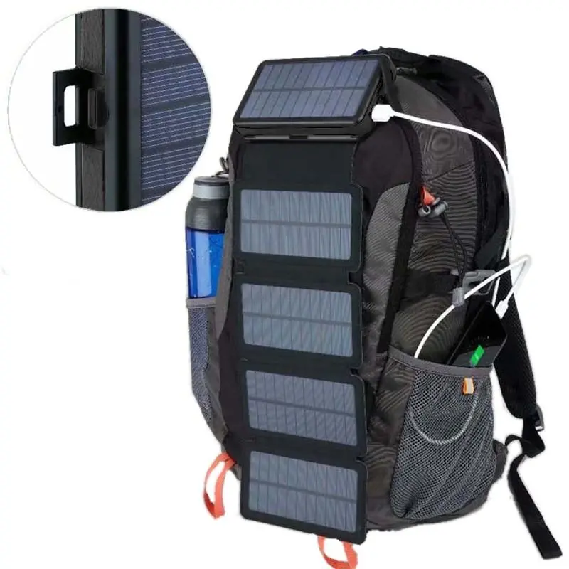 Powerbank solarny PowerNeed ES20000B 20000mAh 9W Czarny
