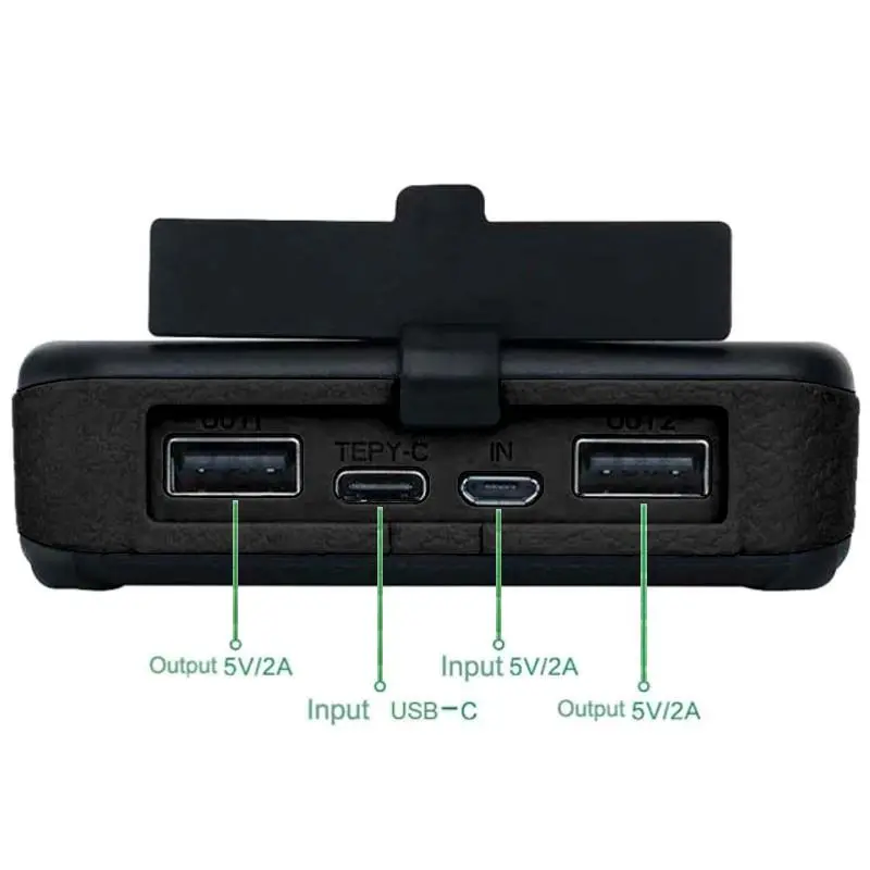 Powerbank solarny PowerNeed ES20000B 20000mAh 9W Czarny