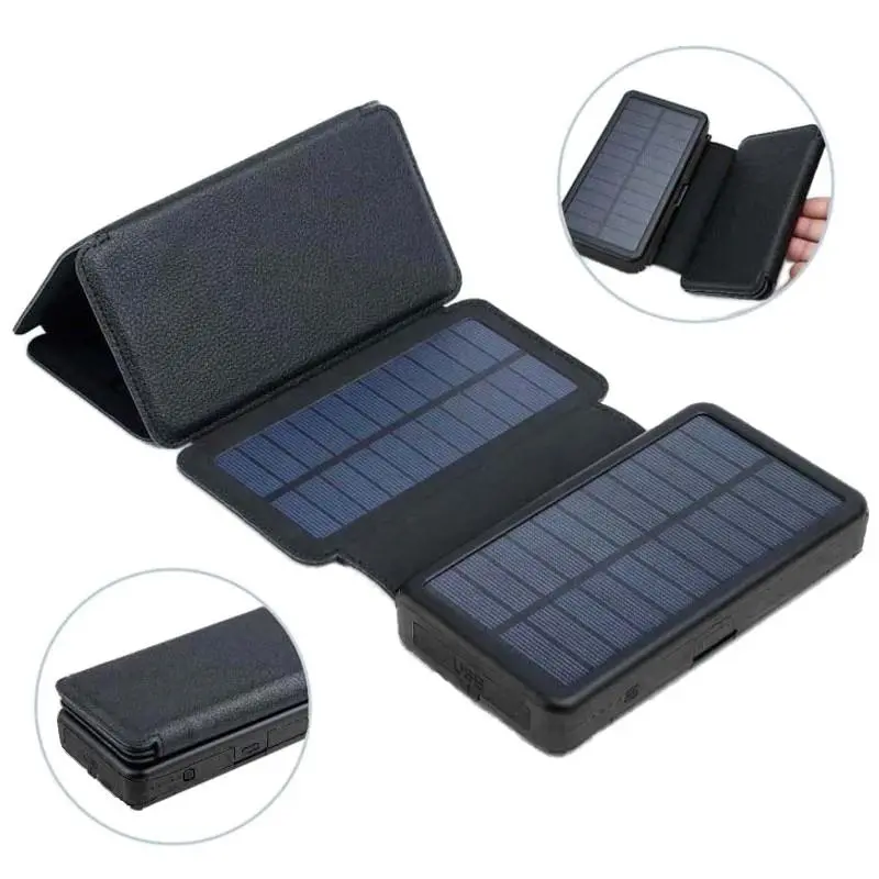 Powerbank solarny PowerNeed ES20000B 20000mAh 9W Czarny