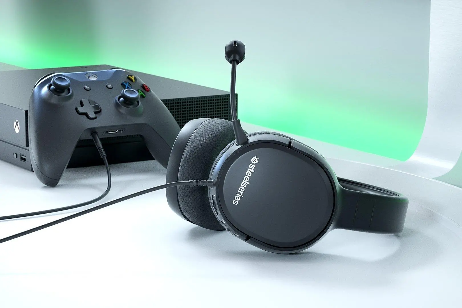 Słuchawki przewodowe z mikrofonem SteelSeries Arctis 1 Xbox Nauszne Czarny