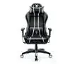 Fotel Diablo Chairs X-One 2.0 King Size Gamingowy do 160kg Skóra ECO Tkanina Czarno-biały