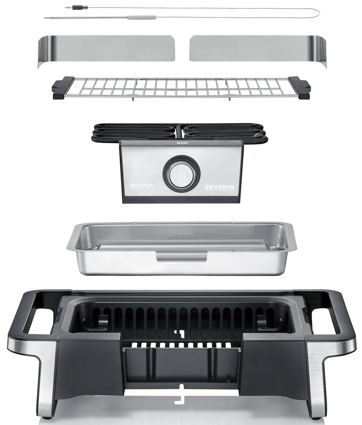 Grill elektryczny Severin PG 8113 996cm2