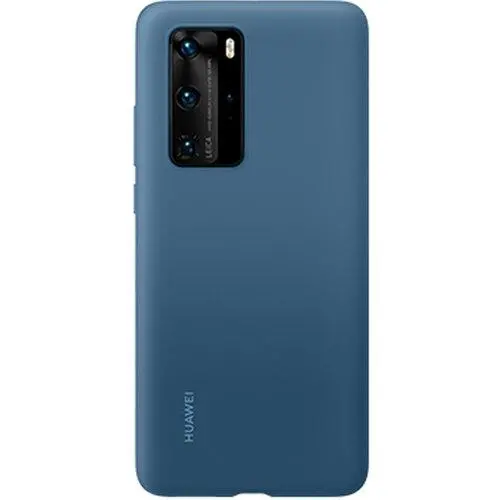 Etui Huawei Silicone Case do P40 Pro Niebieski