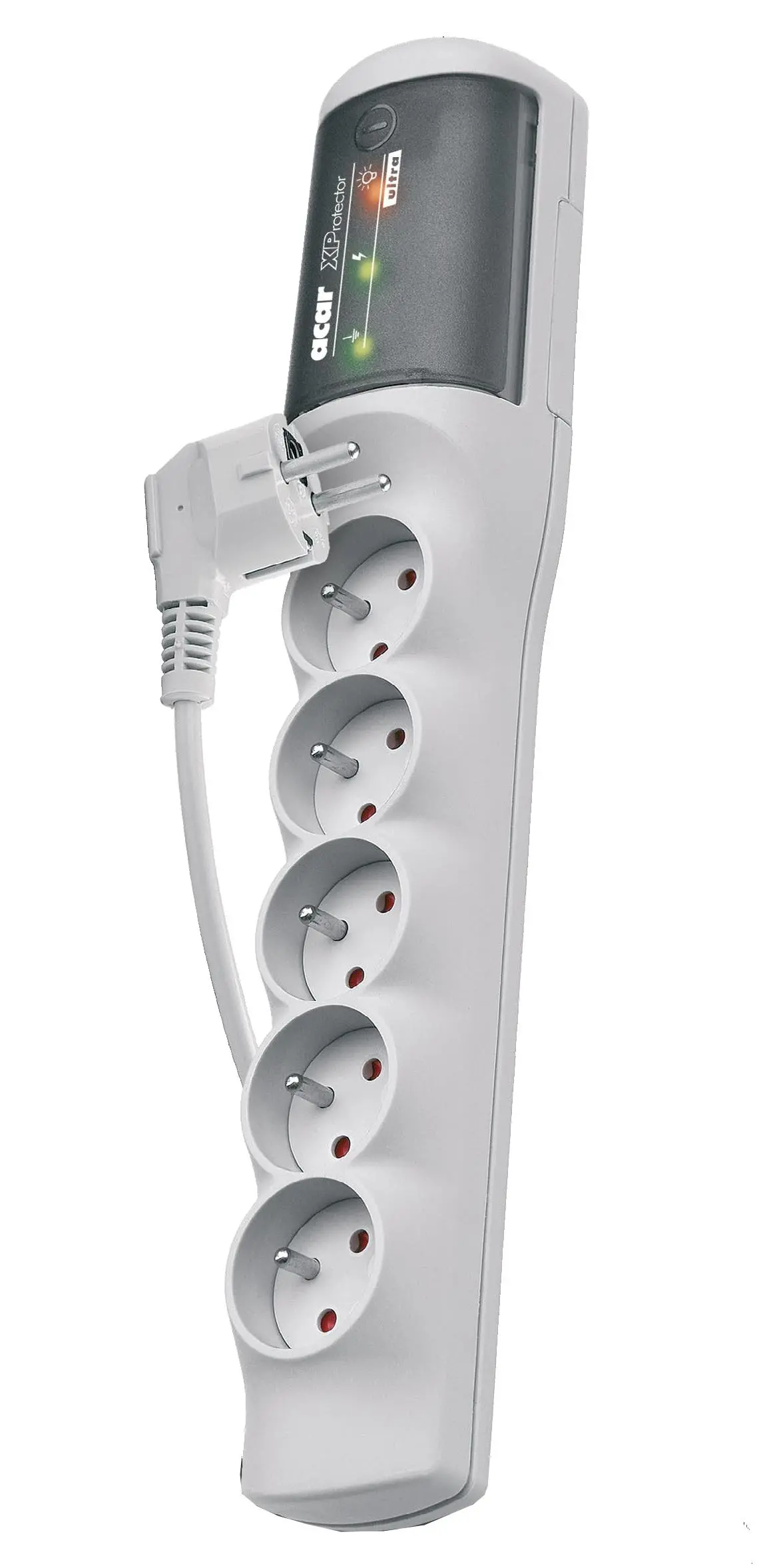 Listwa Acar XP ultra 5 gniazd 3m Szary