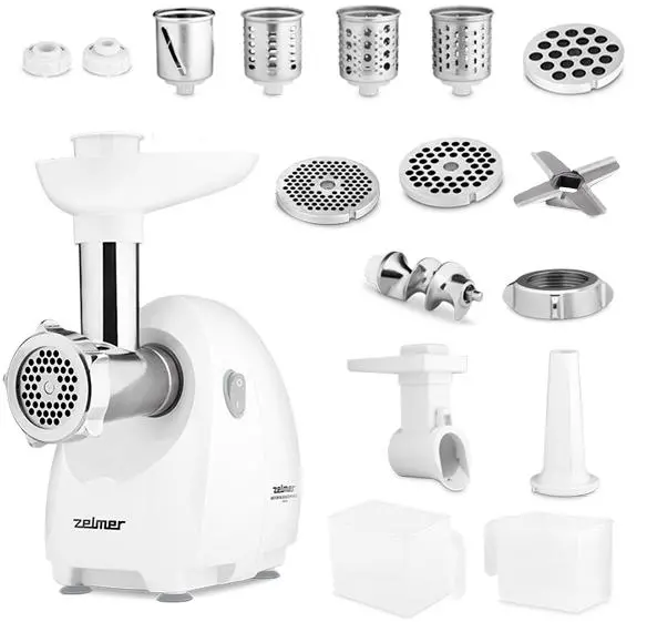 Zelmer ZMM4050B 1900W 3 sitka Szatkownica Wyciskarka wolnoobrotowa