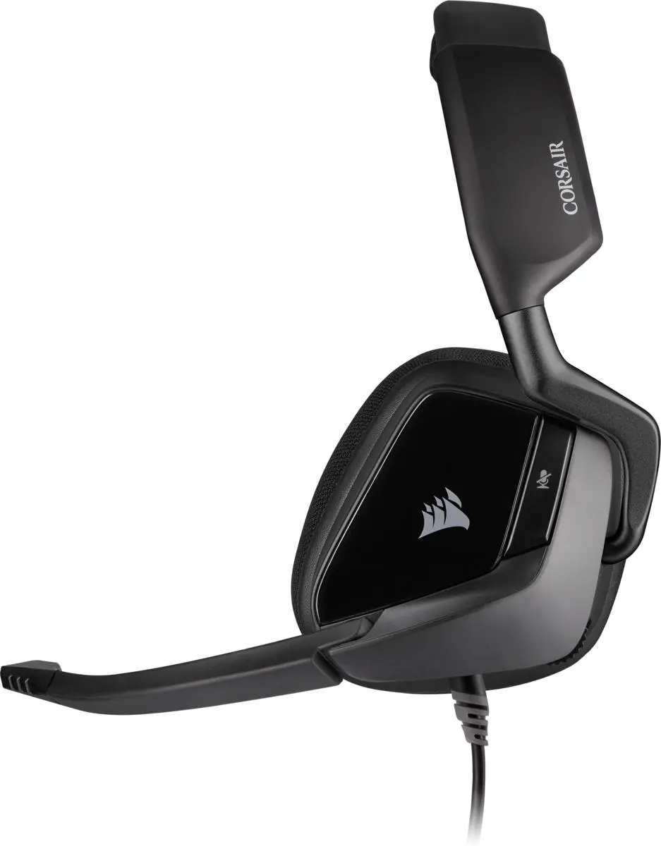 Słuchawki przewodowe z mikrofonem Corsair Void Elite Stereo Gaming Headset CA-9011208-EU Nauszne Czarny