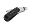 PenDrive SanDisk iXpand GO 256GB USB 3.0 / Lightning Srebrno-czarny