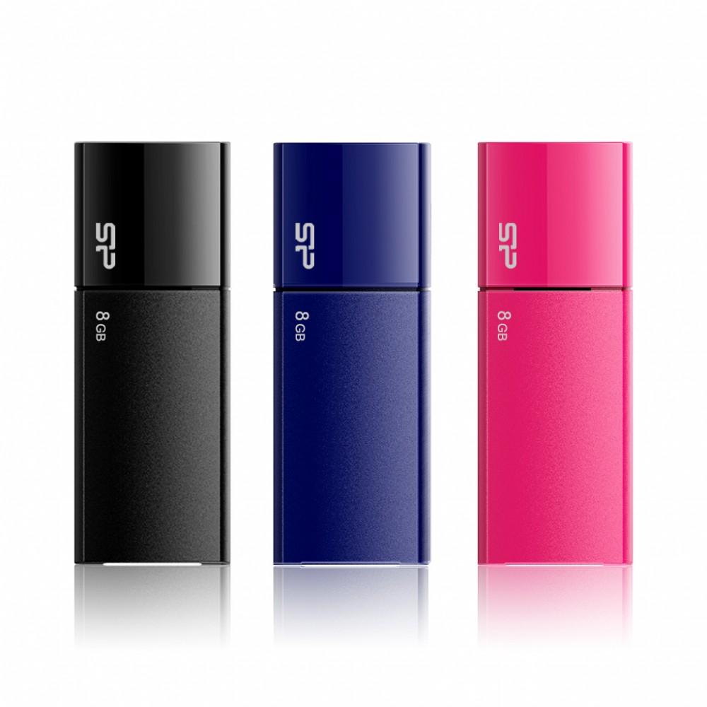 PenDrive Silicon Power Ultima U05 8GB USB 2.0 (niebieski)