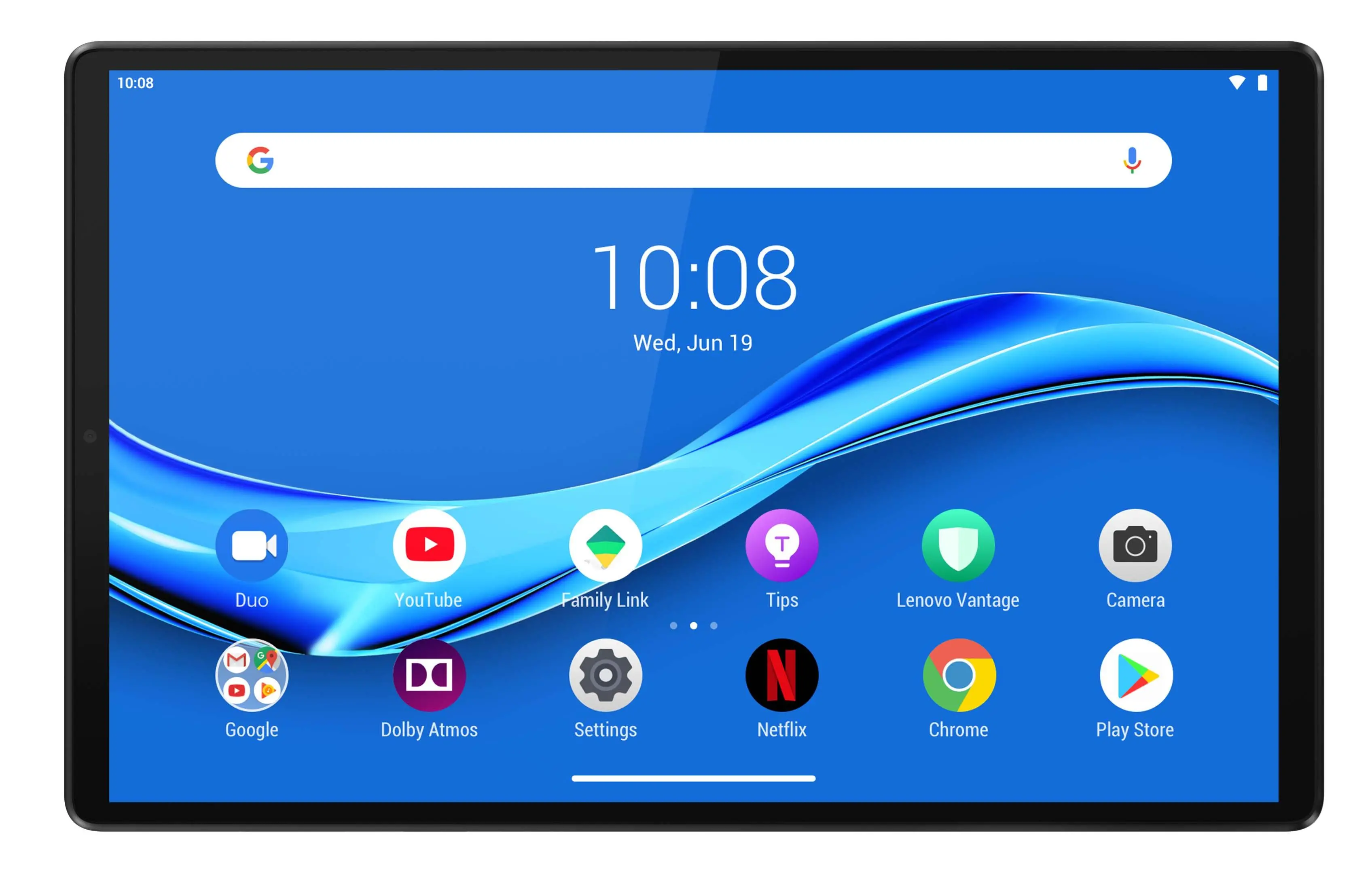 Tablet Lenovo Tab M10 FHD Plus (2nd gen.) TB-X606F 10,3" 2/32GB Wi-Fi Platinum Grey