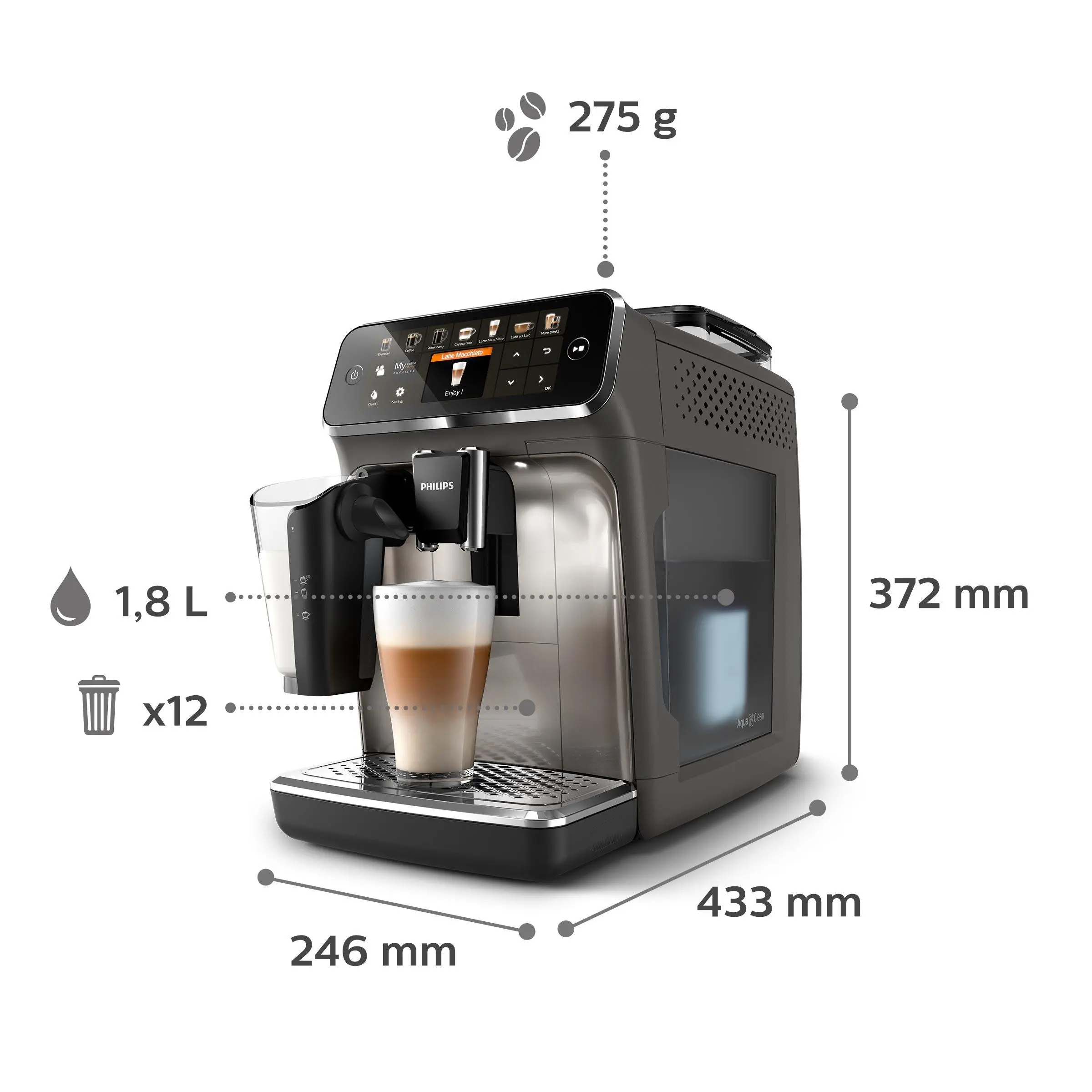 Ekspres Philips LatteGo EP5444/90