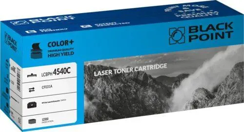 Toner Black Point LCBPH4540C (zamiennik CF031A nr 646A) Błękitny