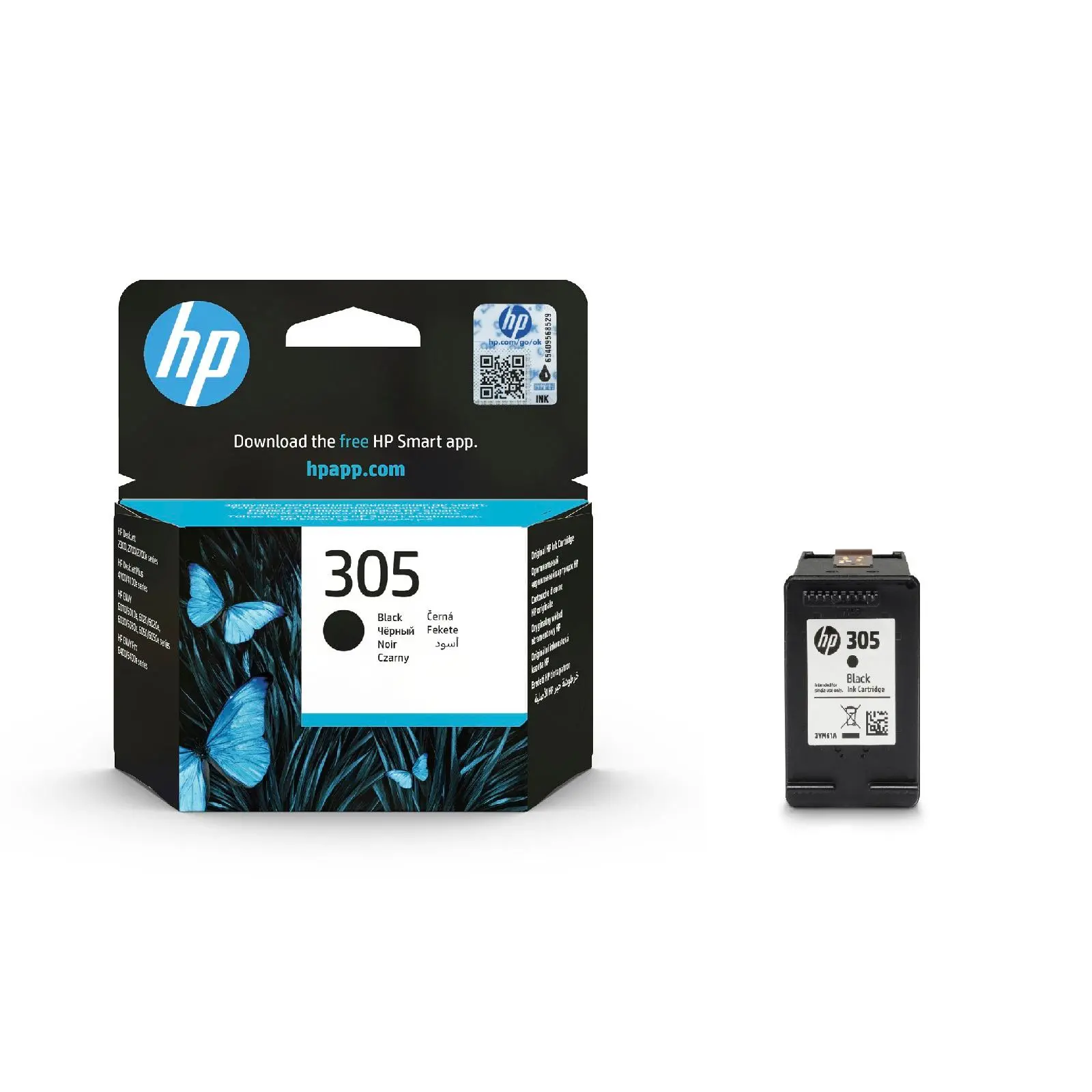 Tusz HP 3YM61AE nr 305 Czarny 2 ml