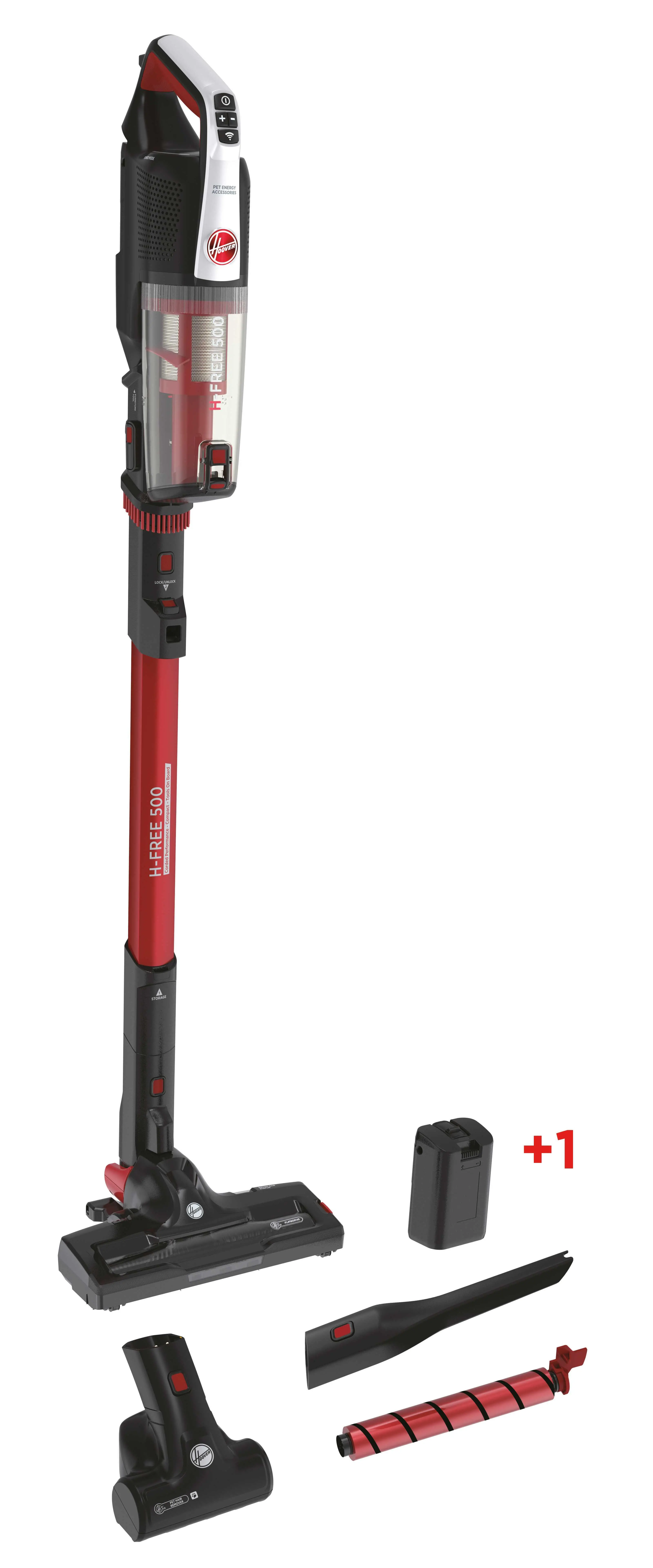 Odkurzacz Hoover H-Free 500 HF522REW 011 80min Wymienny akumulator