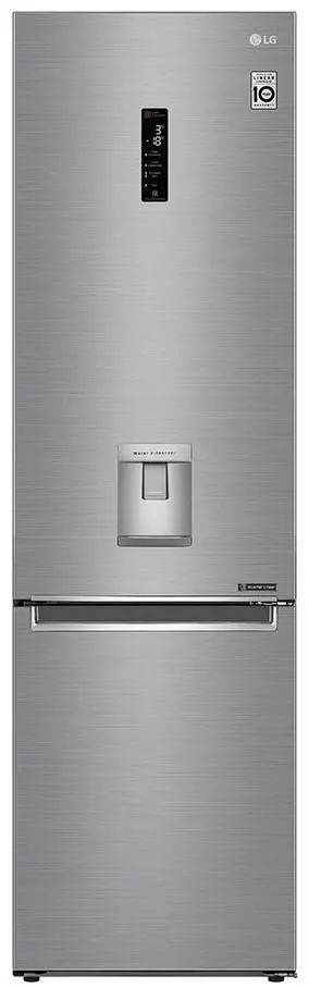 Lodówka LG GBF62PZHMN Pełny No Frost 203cm Dystrybutor wody Zdalne sterowanie Srebrny