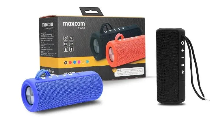 Głośnik Bluetooth Maxcom MX201 Kavachi 10W Czarny