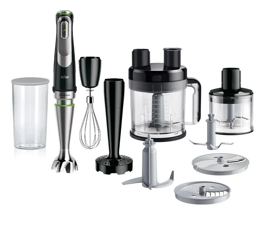 Blender Braun Multi Quick 9 MQ9187XLI 1200W Malakser Szatkownica Końcówka do puree