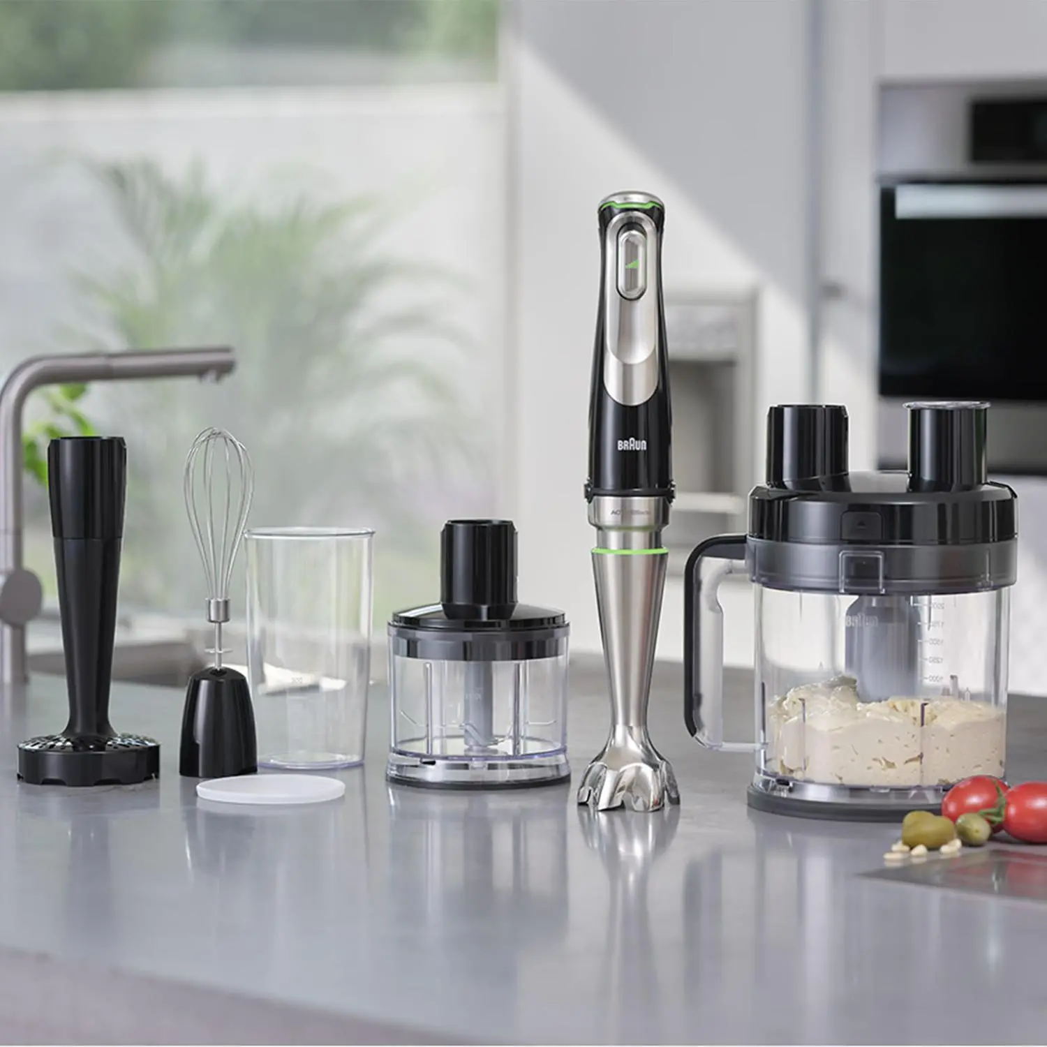Blender Braun Multi Quick 9 MQ9187XLI 1200W Malakser Szatkownica Końcówka do puree