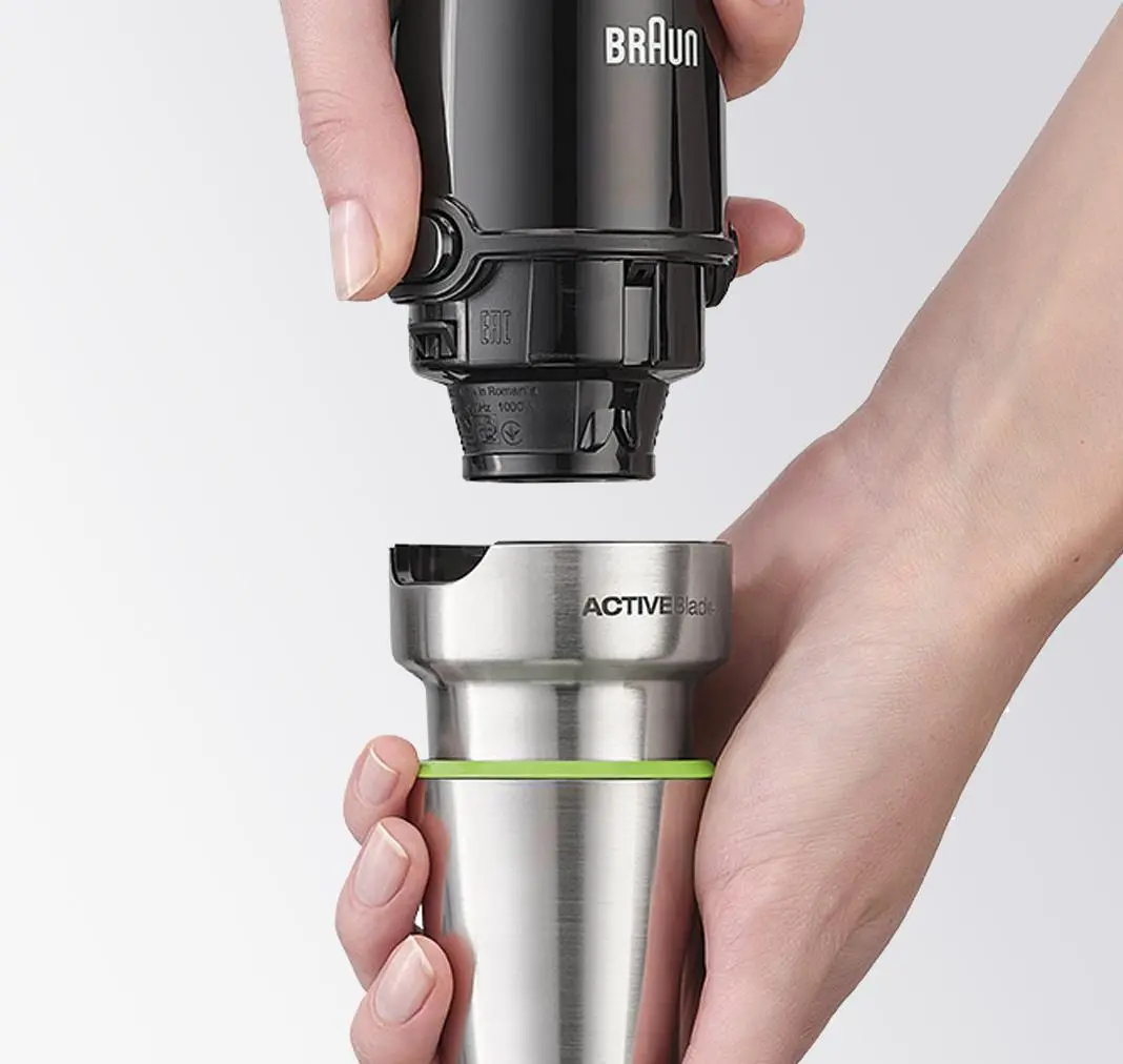 Blender Braun Multi Quick 9 MQ9187XLI 1200W Malakser Szatkownica Końcówka do puree