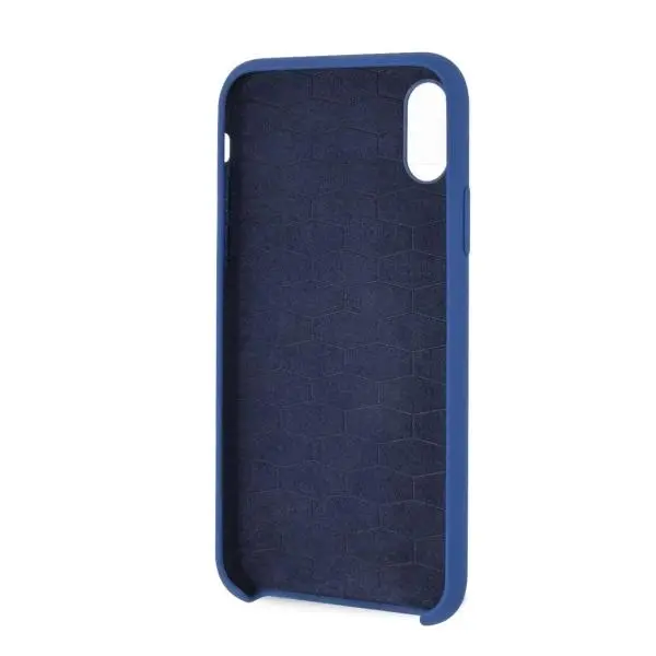 Etui BMW Silicone M Hardcase BMHCPXMSILNA do iPhone X/Xs navy
