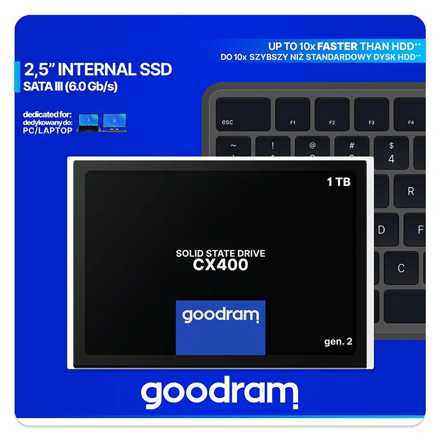 Dysk GoodRam CX400 Gen.2 1TB