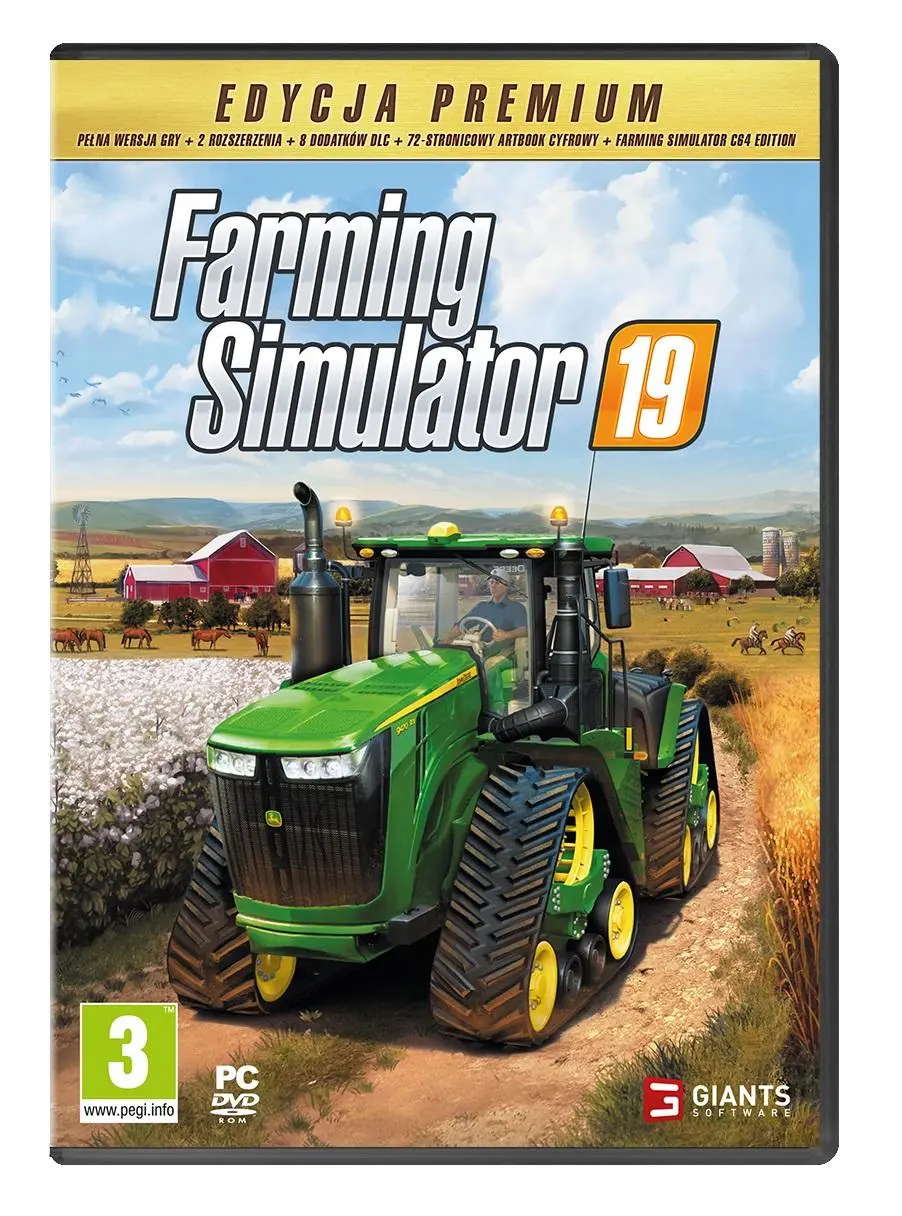 Farming Simulator 19 Edycja Premium Gra na PC
