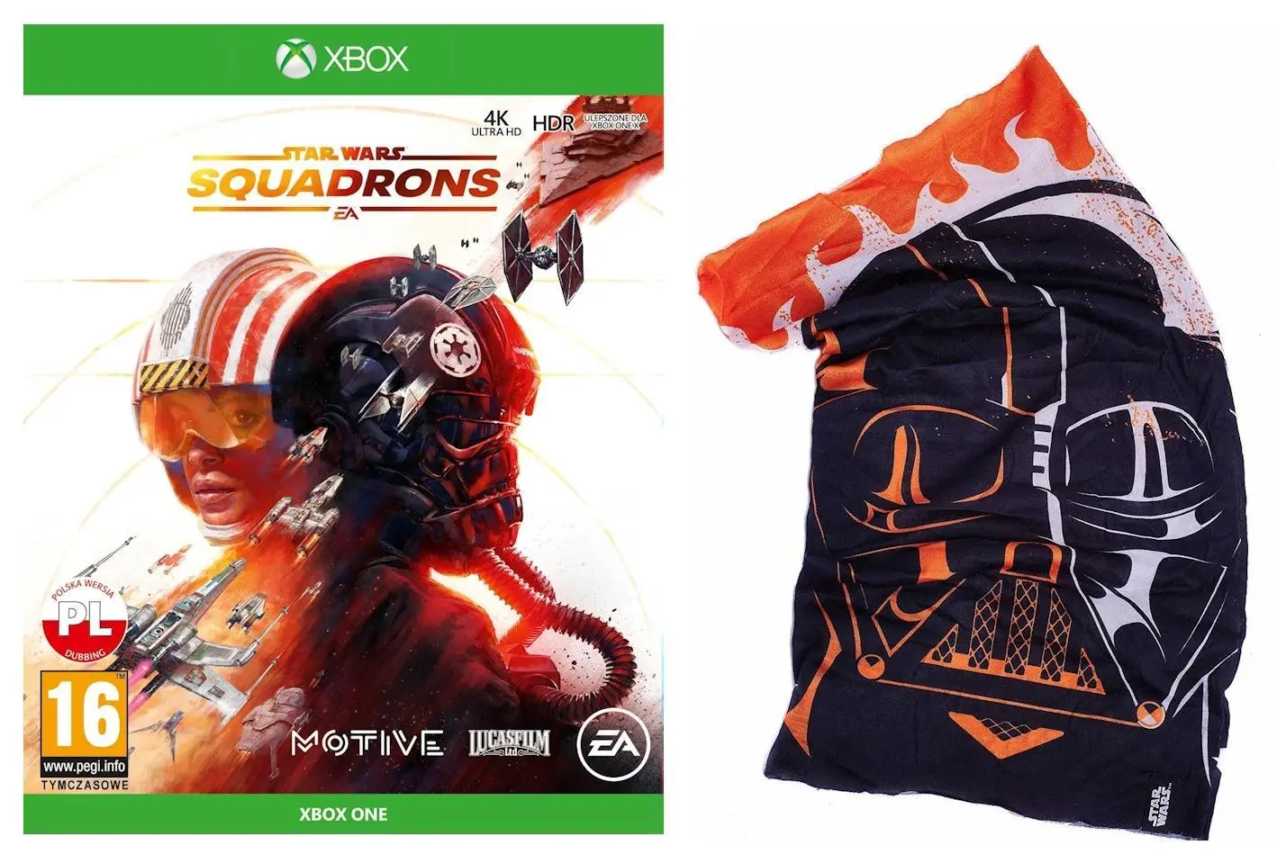 Star Wars Squadrons + komin Vader Gra na Xbox One (Kompatybilna z Xbox Series X)