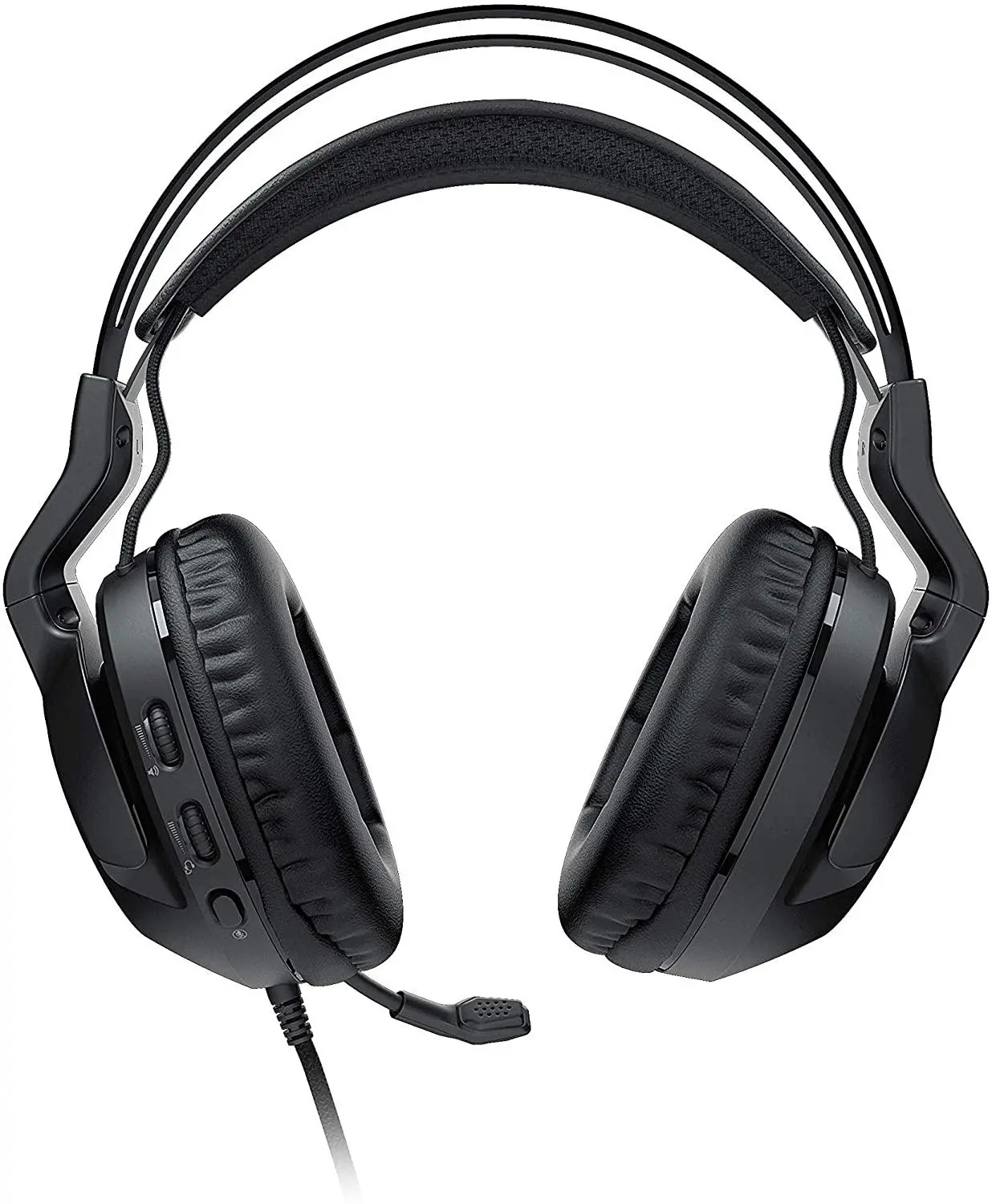 Słuchawki przewodowe z mikrofonem Roccat Elo 7.1 USB Nauszne Czarny