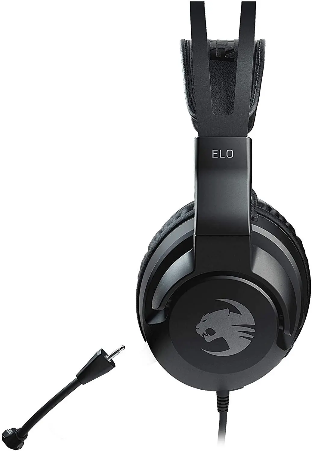 Słuchawki przewodowe z mikrofonem Roccat Elo X Stereo Nauszne Czarny