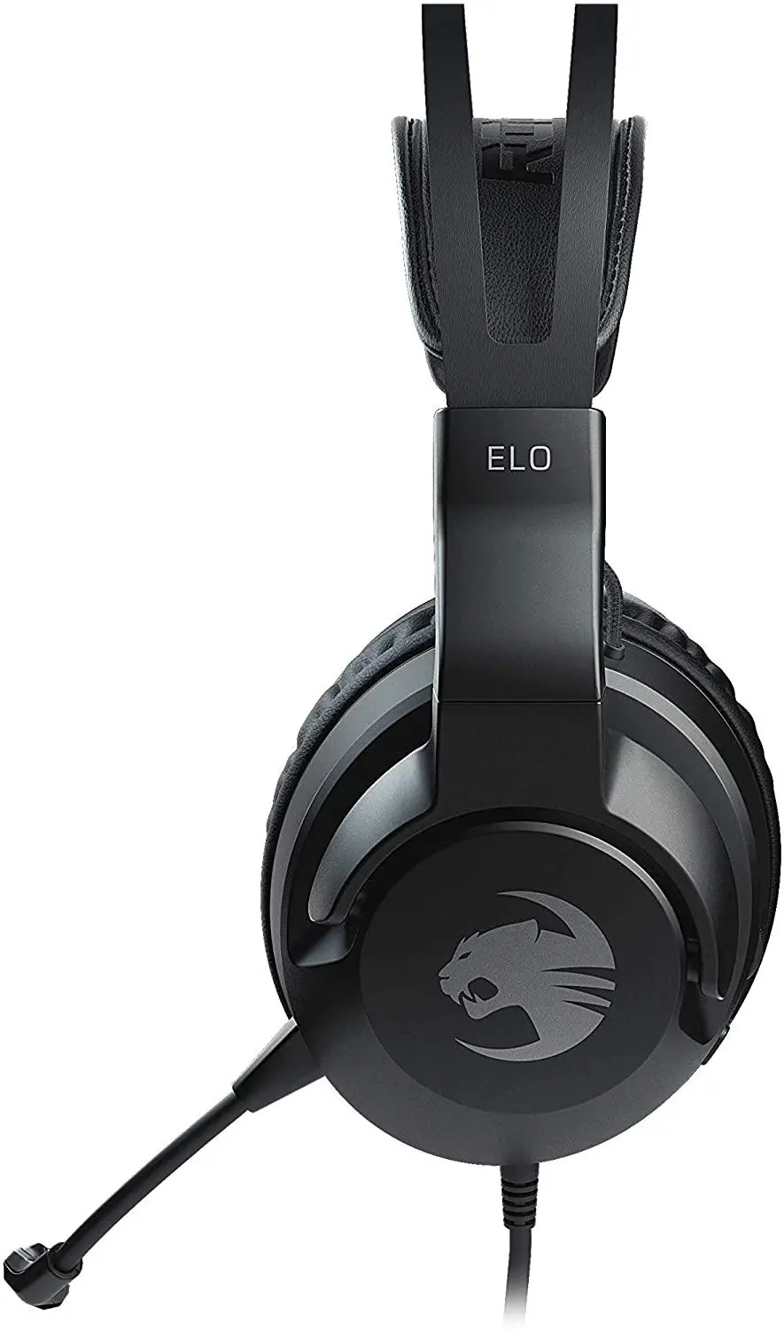 Słuchawki przewodowe z mikrofonem Roccat Elo X Stereo Nauszne Czarny