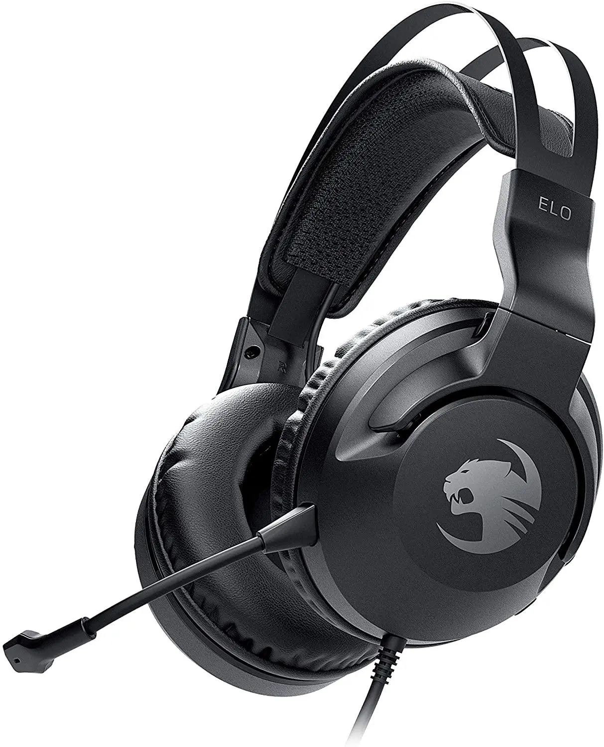 Słuchawki przewodowe z mikrofonem Roccat Elo X Stereo Nauszne Czarny