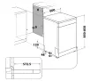 Zmywarka Whirlpool WFO 3C33 6.5 X 60cm Automatyczne otwieranie drzwi