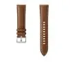 Pasek Samsung Stitch Leather Band 20mm S/M Brązowy
