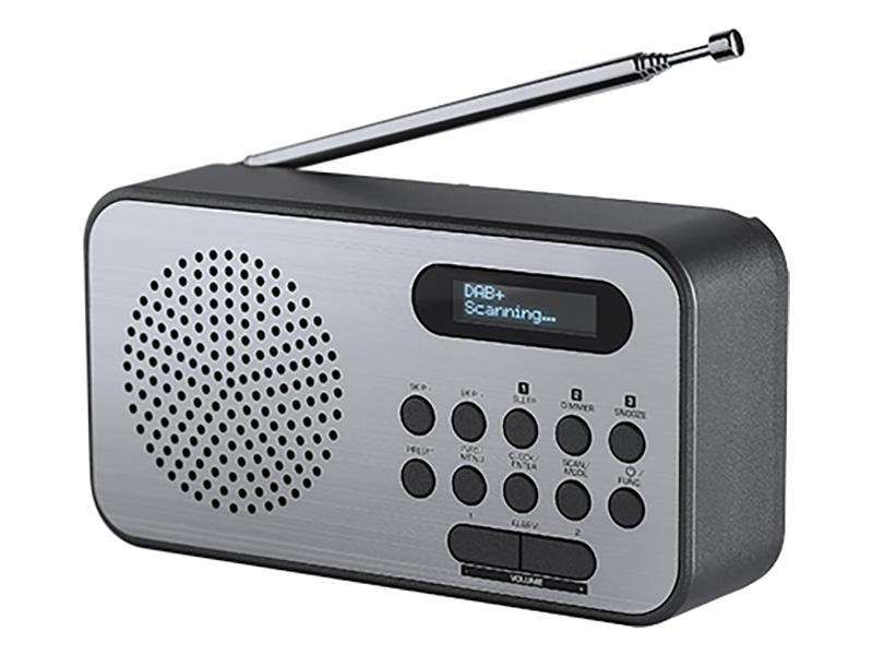 Radioodbiornik Thomson RT225DAB Radio FM DAB+ Srebrny