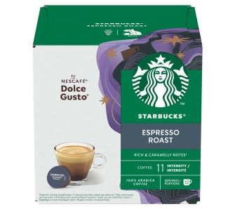 Kapsułki Starbucks Nescafe Dolce Gusto Espresso Roast 12szt.