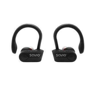 Słuchawki bezprzewodowe Savio TWS-03 Dokanałowe Bluetooth 5.0 Czarny