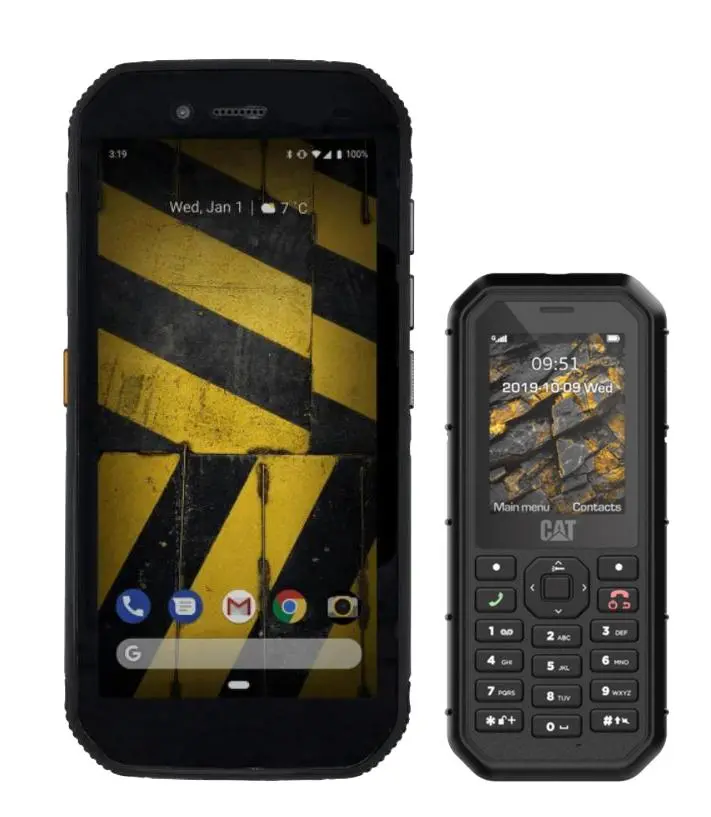 Smartfon CAT S42 + telefon B26 5,5" 13Mpix Czarny