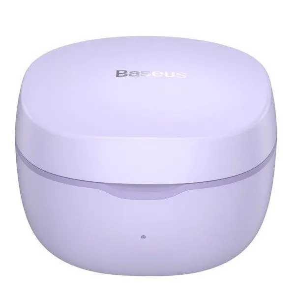 Słuchawki bezprzewodowe Baseus WM01 Dokanałowe Bluetooth 5.0 Fioletowy