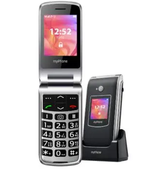Telefon myPhone Rumba 2 Czarno-srebrny