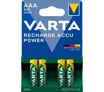 Akumulatorki VARTA Rechargeable ACCU AAA 800mAh 4szt.