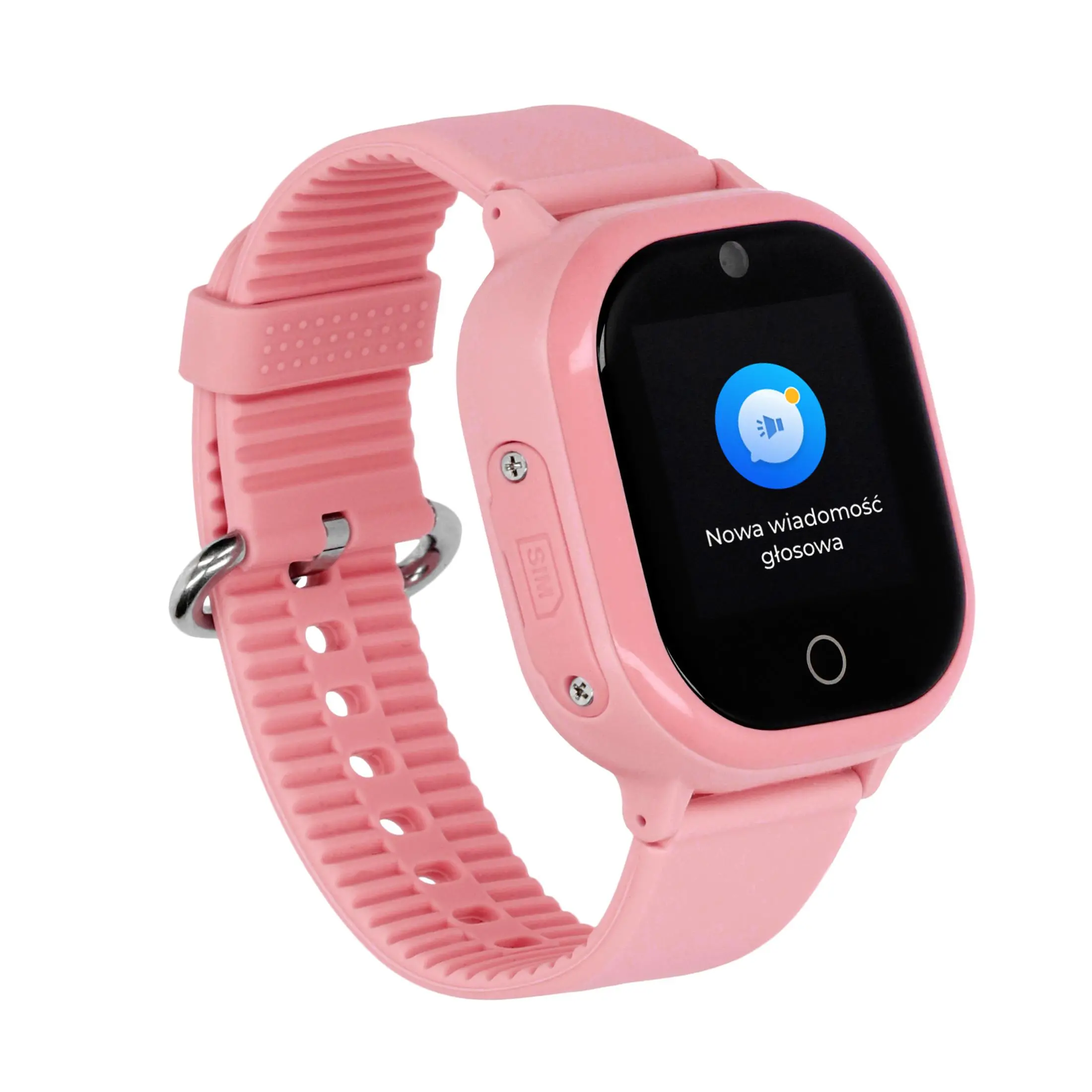 Smartwatch Locon GJD.06 Różowy + Pakiet Bezpieczna Rodzina na 6 miesięcy